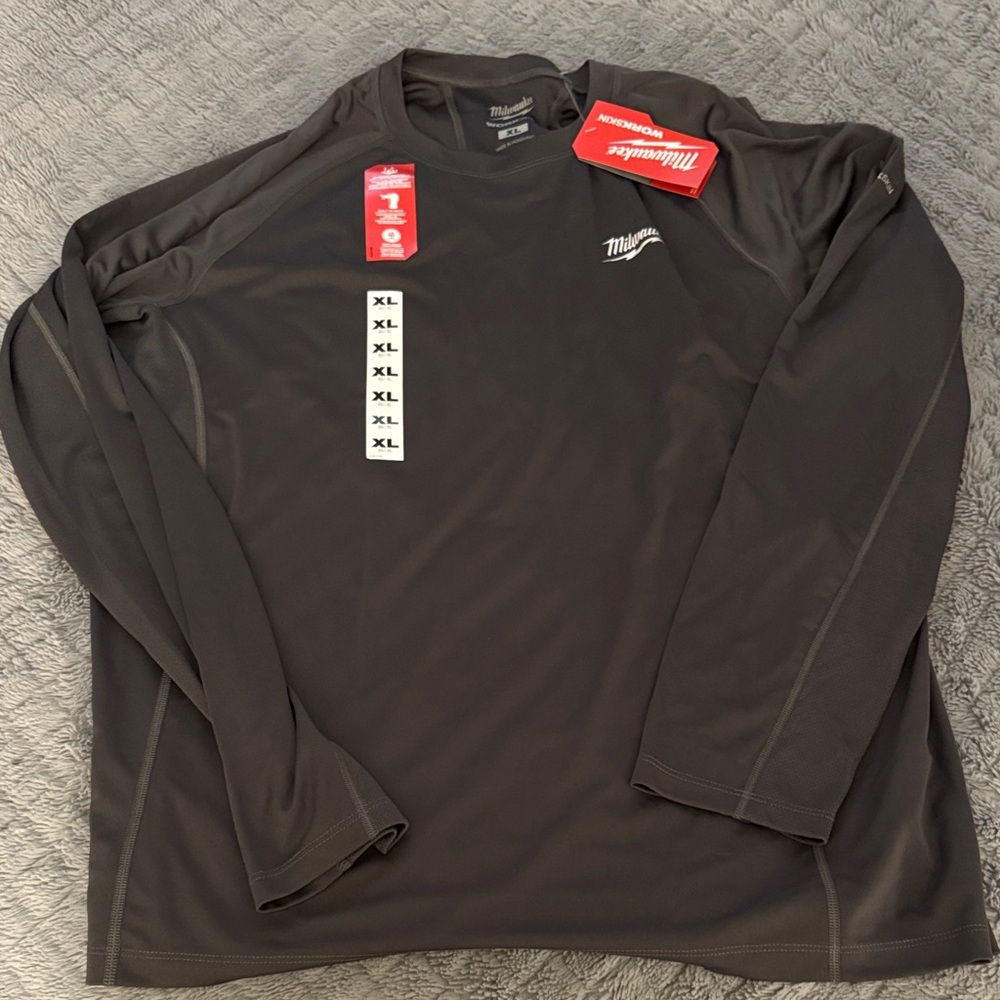 Milwaukee Gray Long Sleeve Men's Shirt